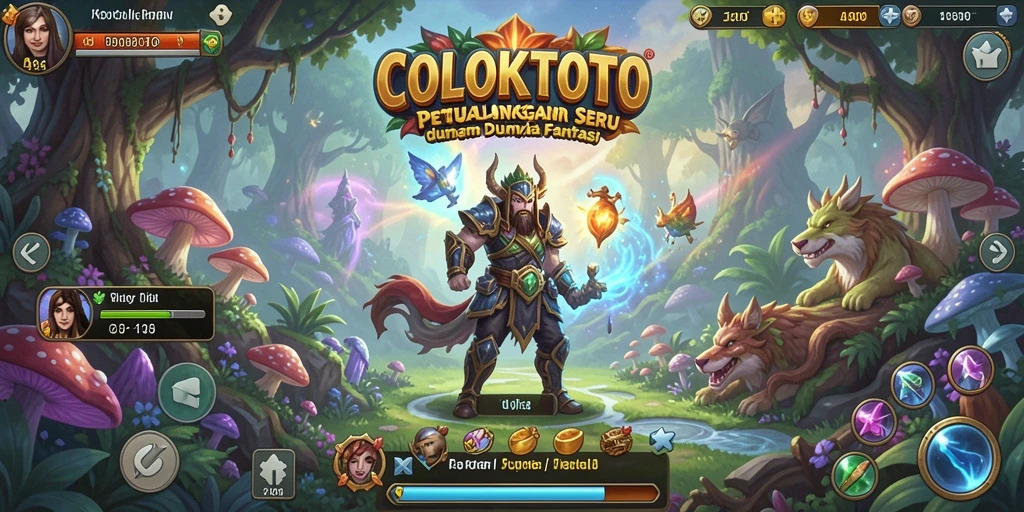 Gameplay seru COLOKTOTO dengan tantangan petualangan menarik.