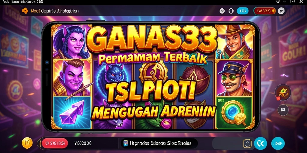 Tampilan gameplay menarik dari GANAS33 yang menggugah semangat bermain.