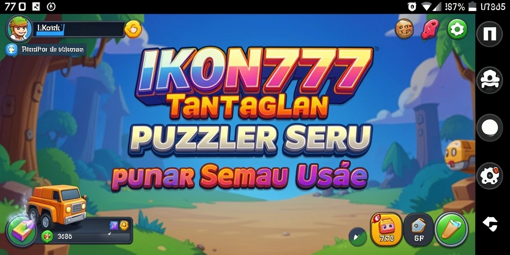 Screenshot gameplay IKON777 menampilkan tantangan puzzle yang menarik.