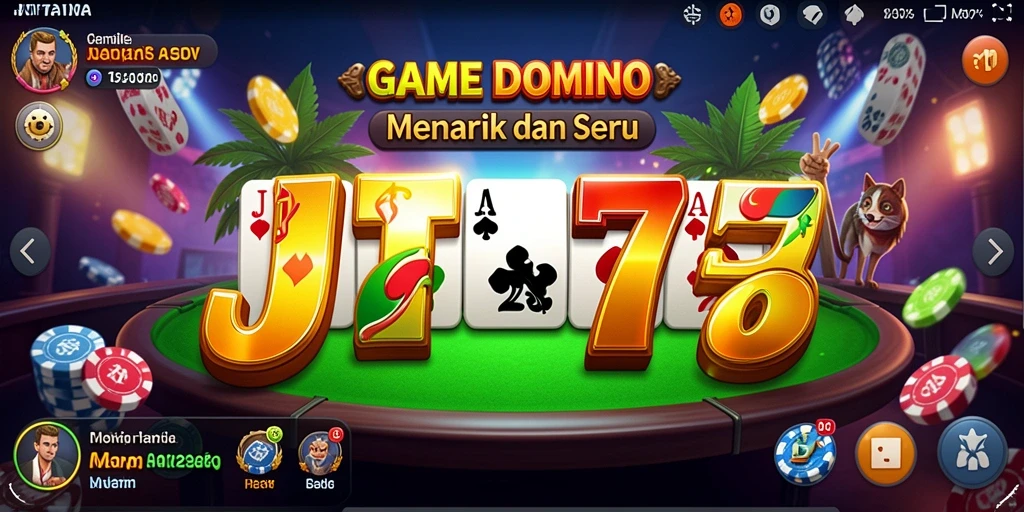 Tampilan gameplay JT777 yang menarik dan penuh warna.