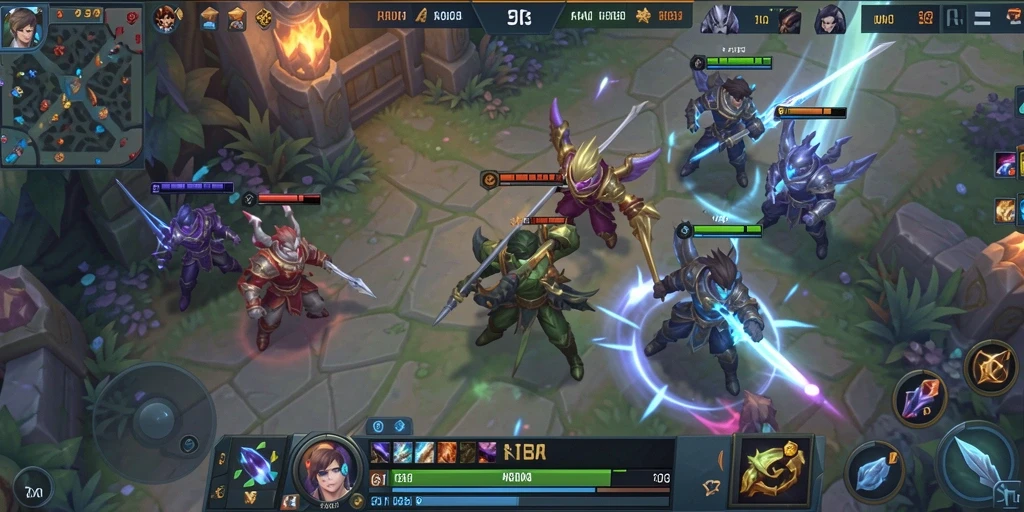 Tangkapan layar gameplay menampilkan aksi seru di arena KAKA303.