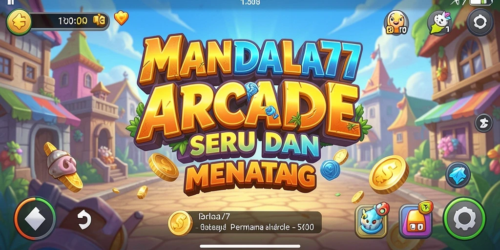 Tampilan gameplay MANDALA77 yang menarik dan dinamis.