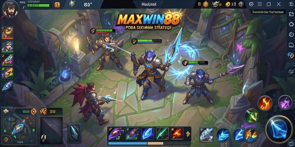 Tampilan gameplay seru di MAXWIN88 yang memacu adrenalin.