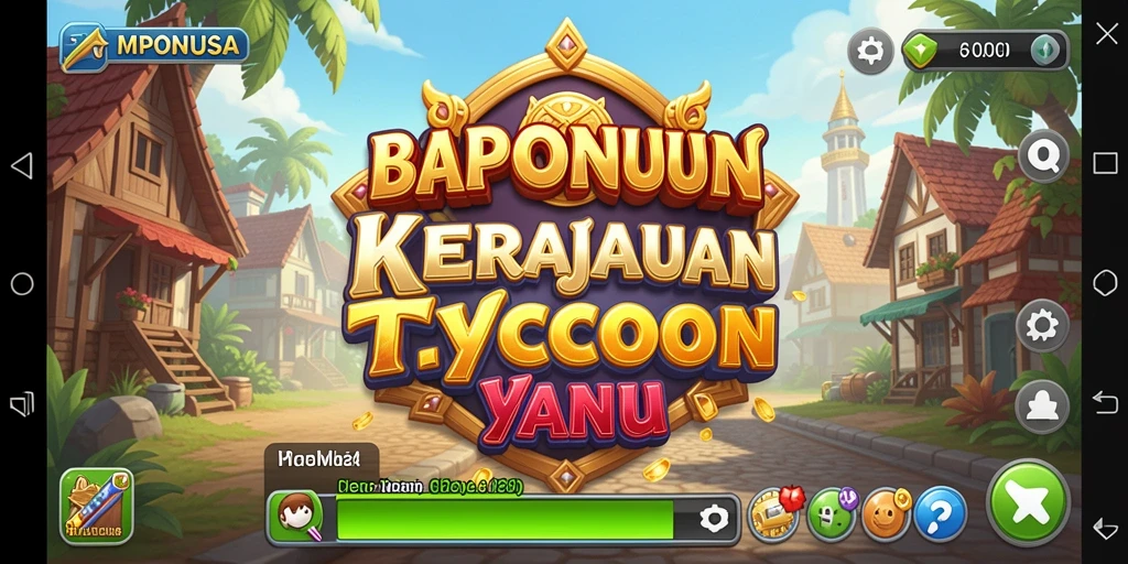 Tampilan gameplay MPONUSA yang mendebarkan dan penuh strategi Tycoon.