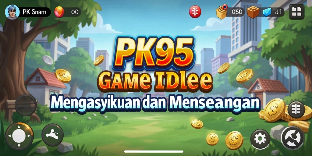 Tampilan gameplay PK95 yang menarik dan interaktif.