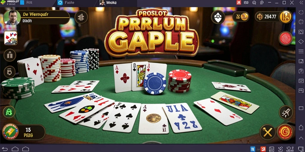 Tampilan gameplay PROSLOT yang menarik dan interaktif.