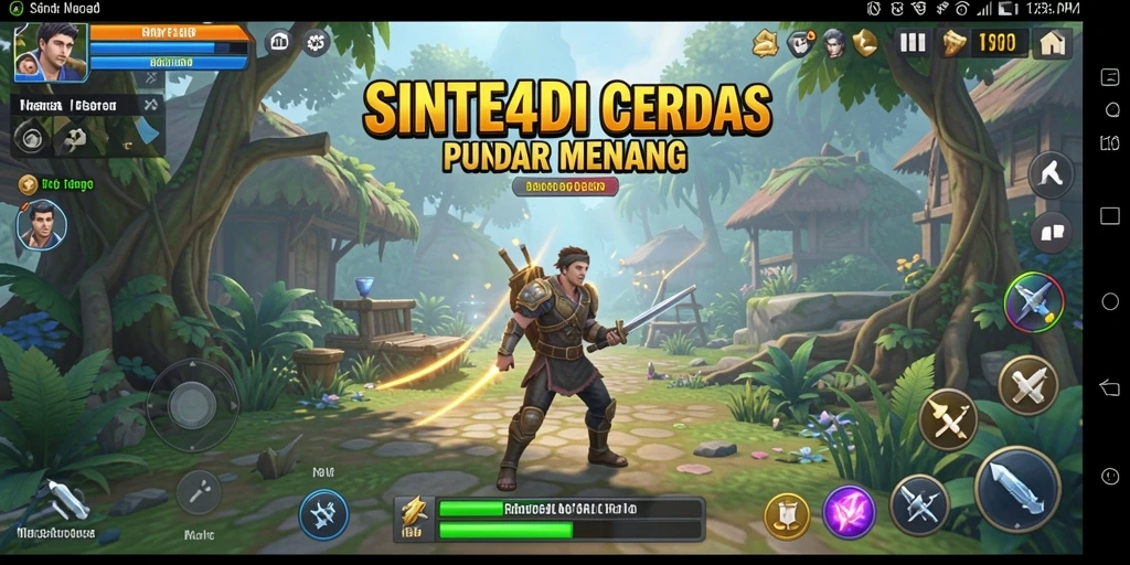 Screenshot gameplay <strong>SINTE4D</strong> yang menampilkan strategi seru.