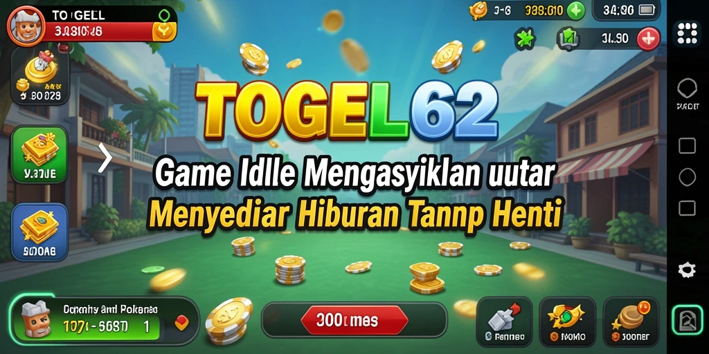 Tampilan gameplay TOGEL62 yang menarik dan menghibur dalam genre Idle.